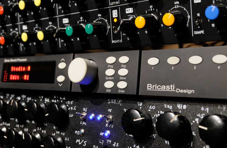 Bricasti M7 reverb in the rack.